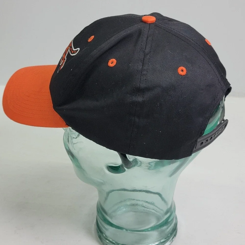 Vintage 90's Cincinnati Bengals Two‎ Tone Hat Raised Leaping Tiger Twins Kids OS